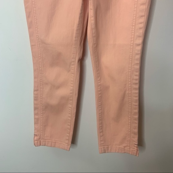 Pilcro & The Letterpress Pink Cropped Stet Jeans - Picture 10 of 15